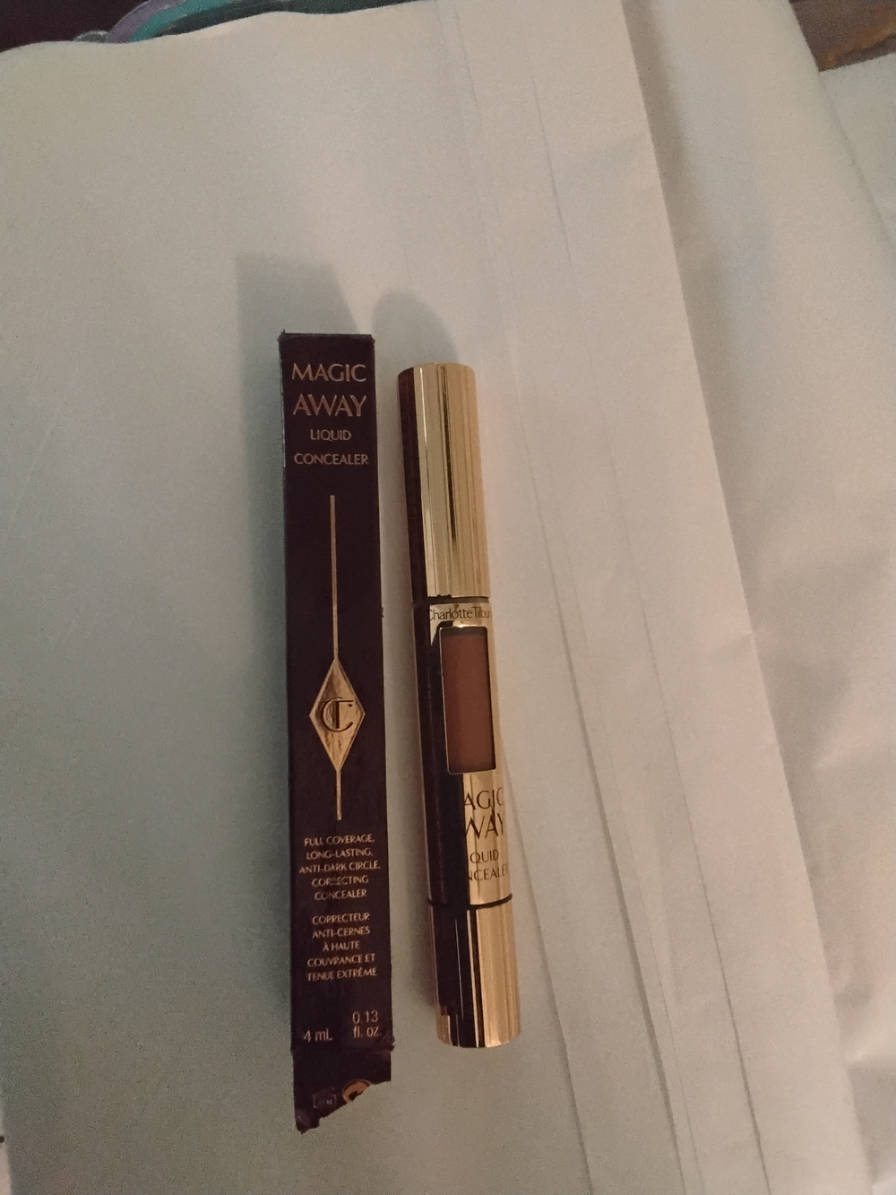 Charlotte Tilbury Magic Away Liquid Concealer in Warm Beige